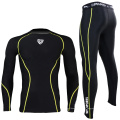 Estoque homens Rash Guard Nylon Spandex SRC-102